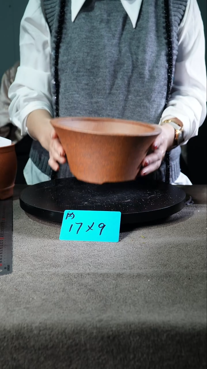 宜兴紫砂花盆小盆盆