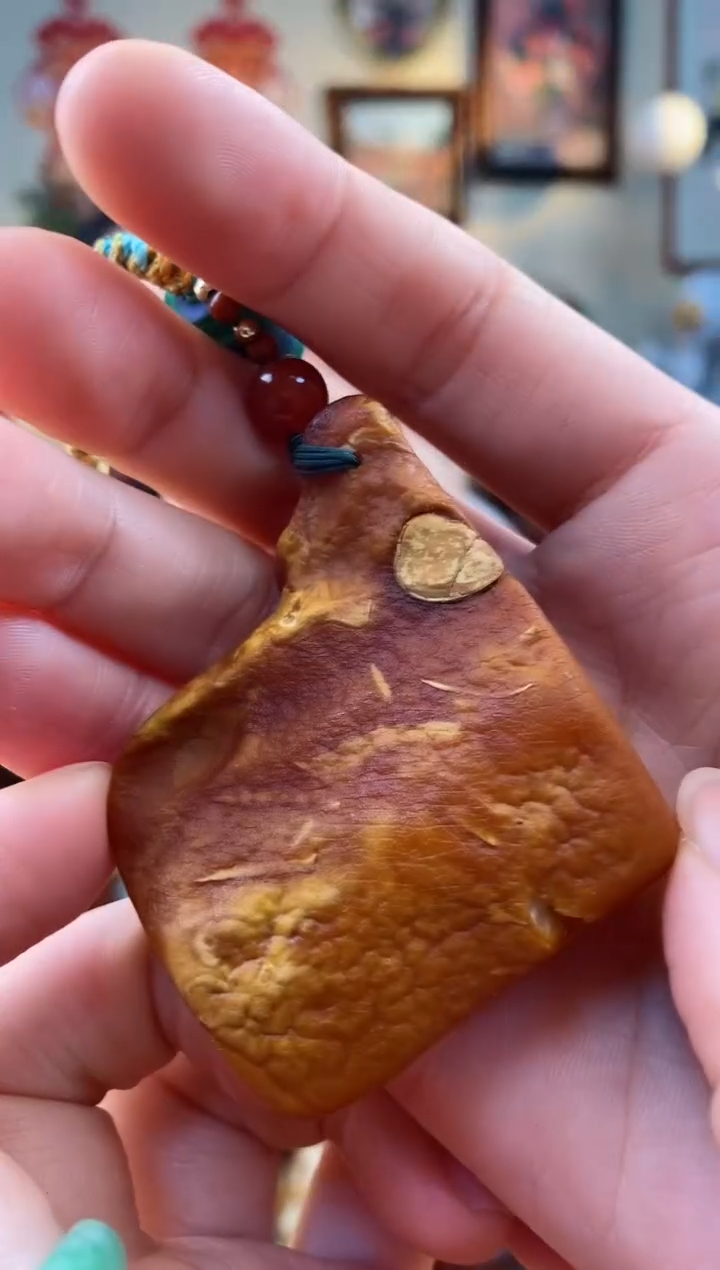 【闪购商品】琥珀颈饰未镶嵌吊坠