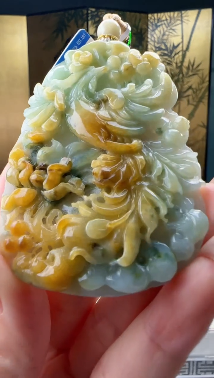 【闪购商品】翡翠颈饰未镶嵌YJ@@60B7J14015