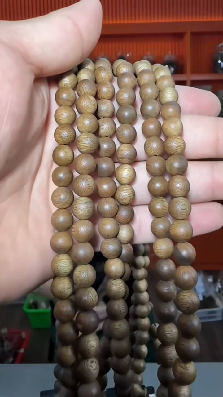 沉香手串34号长串0.8多样性发一