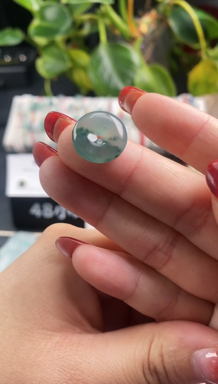 【闪购商品】翡翠裸石翡翠平安扣