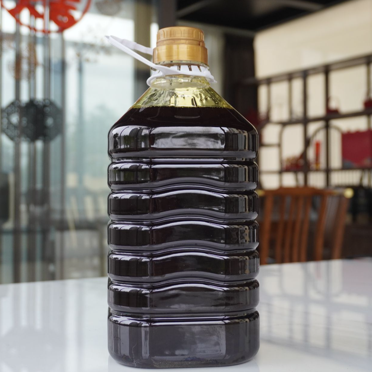 淘洗干净的5斤/1L衡阳本地菜籽经过两次井水淘洗营养小榨菜籽油