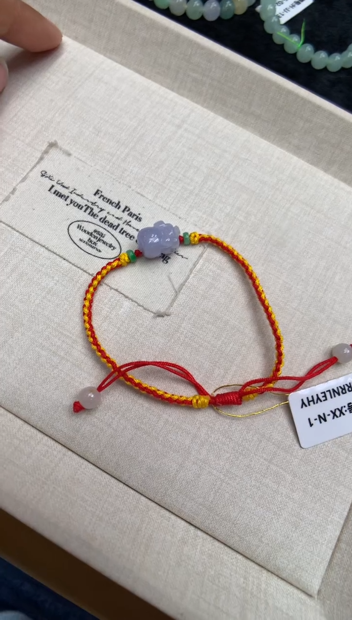 【闪购商品】翡翠颈饰未镶嵌手绳