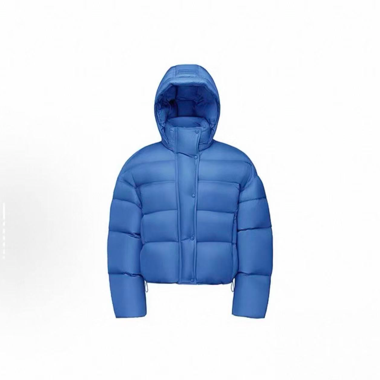 【思登款】2025新款户外时尚冬季保暖短款泡芙连帽羽绒服女款