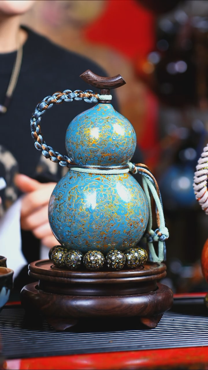 【闪购商品】JF147过年礼臻选大漆酒葫芦