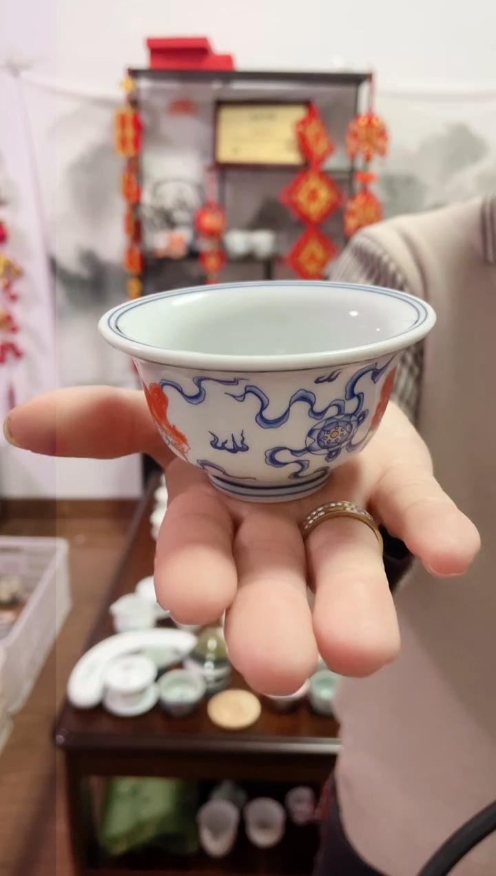 【闪购商品】【瓷心匠物】直播间福利专款龙压手杯