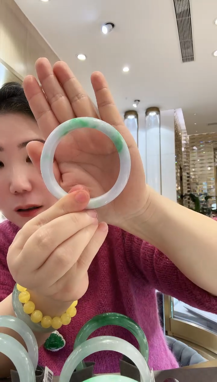 未镶嵌手镯翡翠【20】55-56mm