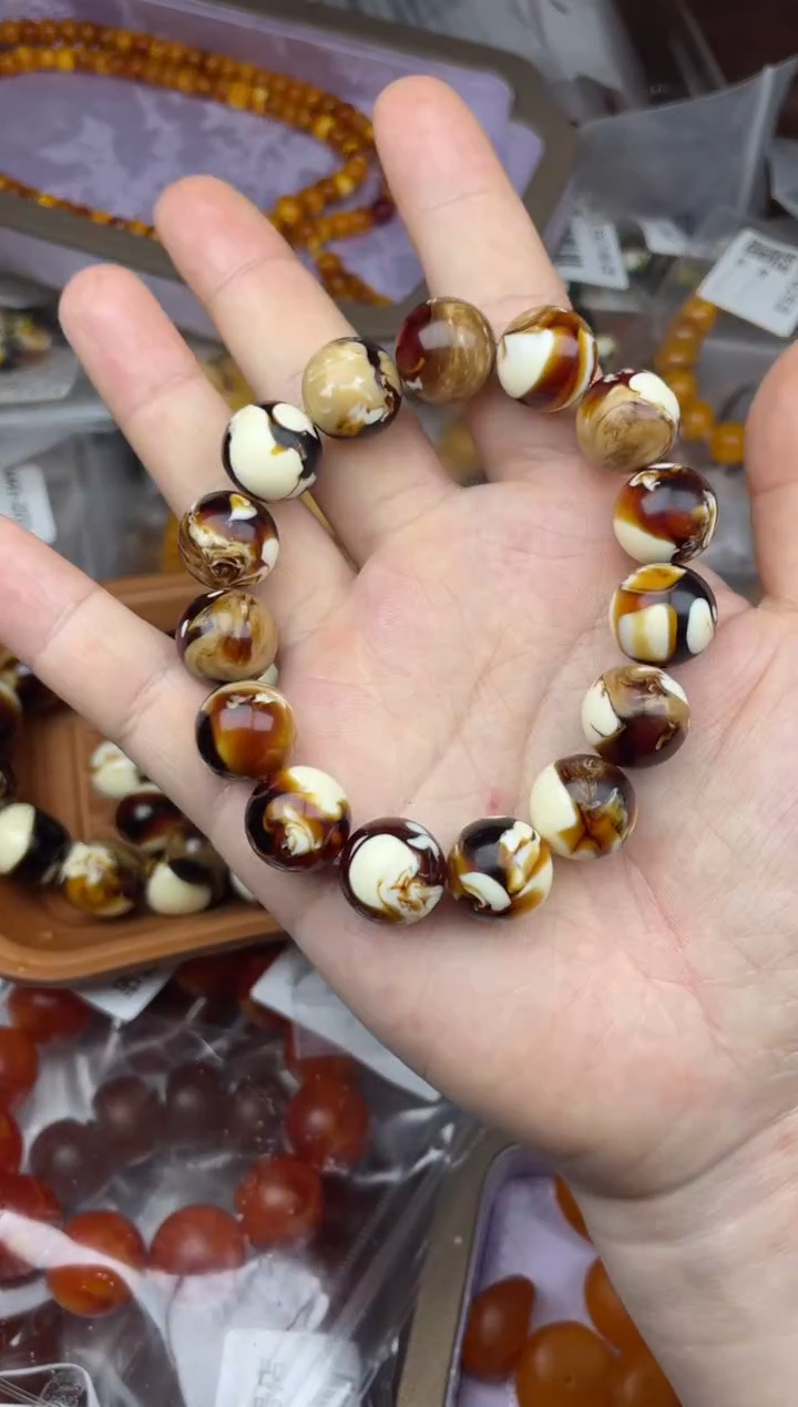 木高端原创饰品14MM熊猫