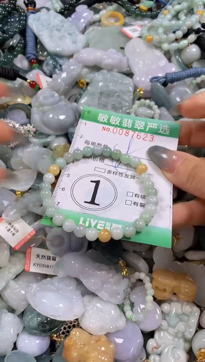 【闪购商品】翡翠颈饰未镶嵌闪购0087623