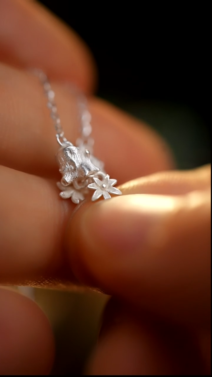 刺绣私人定制苗族手工树心耳线