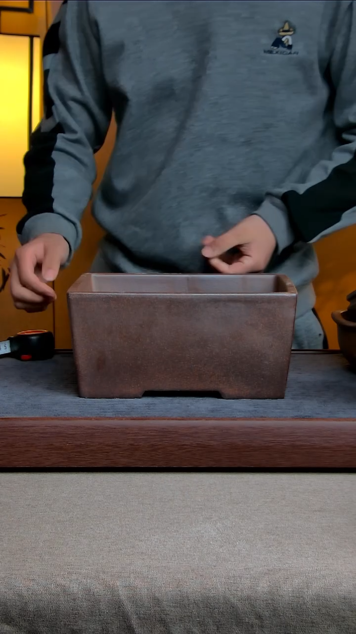 【闪购商品】紫砂花盆25*16.5*11内径尺寸