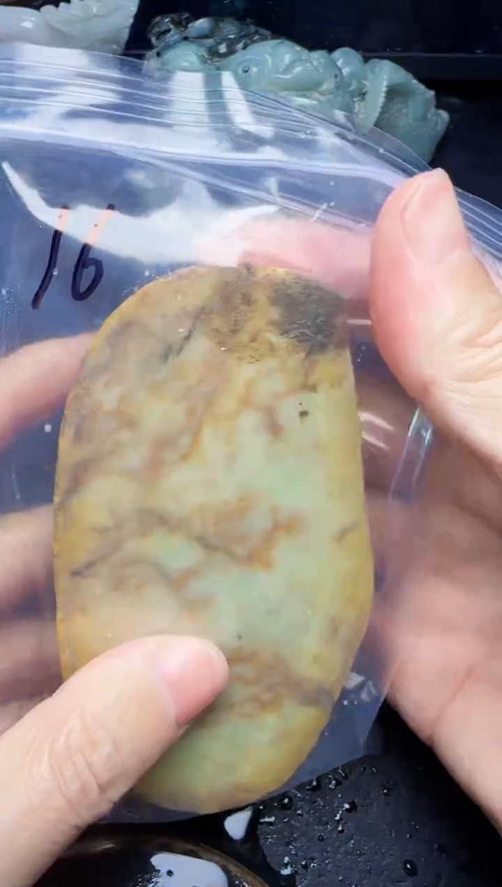 颈饰未镶嵌翡翠槐*膏16