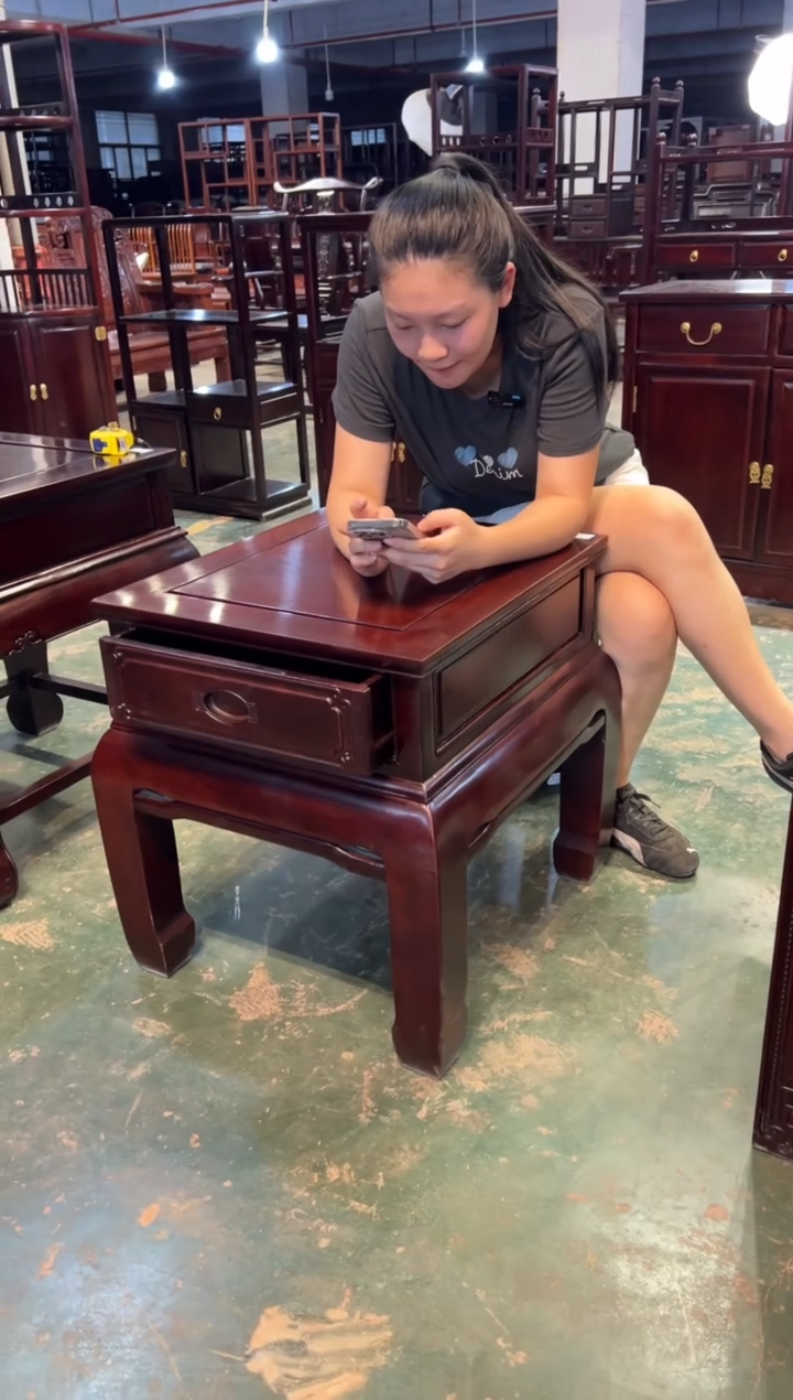 黑酸枝木类成套家具J15一对