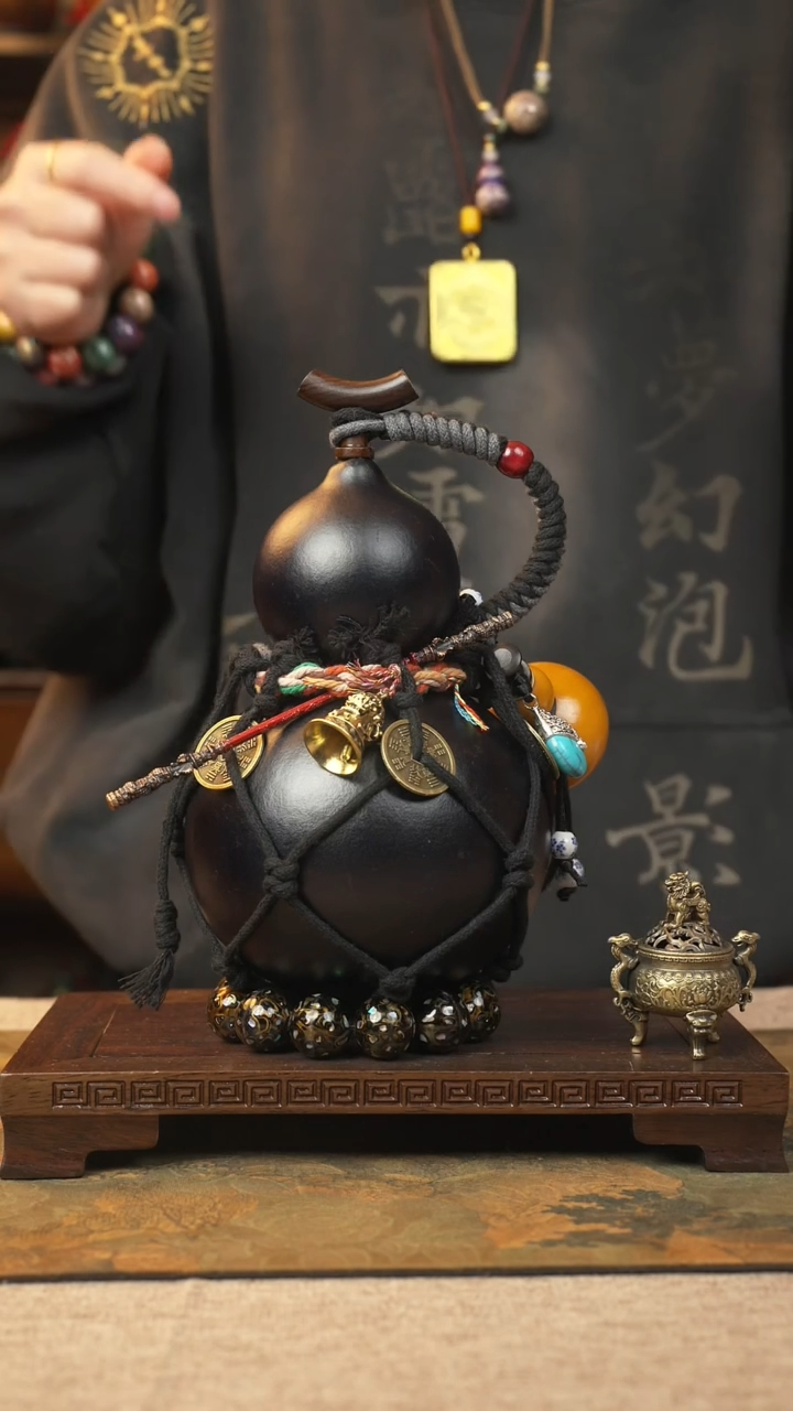 【闪购商品】015大漆葫芦一物一拍记葫堂出品