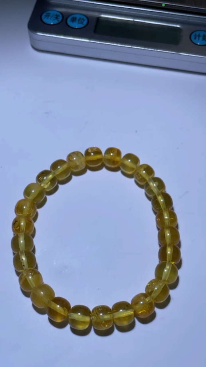 【闪购商品】琥珀裸石未镶嵌KBL133 单圈