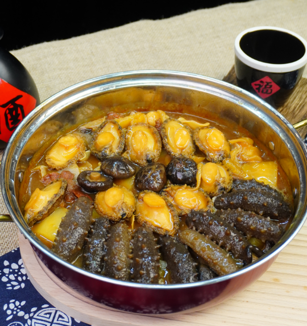 [勇鲍]盆满钵满佛跳墙10人份大盆菜辽刺参佛跳墙1.6kg2kg