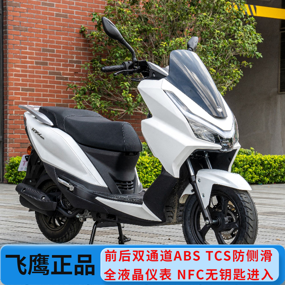 飞鹰NPX150踏板摩托车沙滩车燃油平踏板车国四可上牌