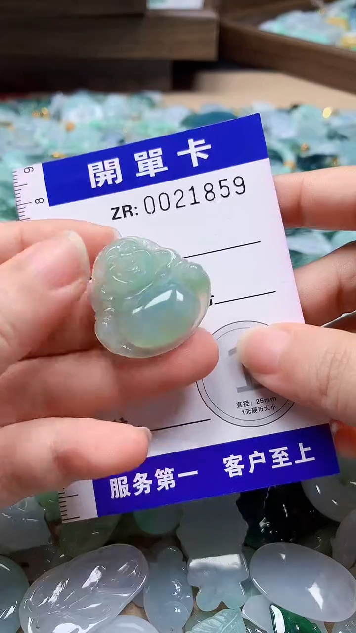 翡翠未镶嵌颈饰1