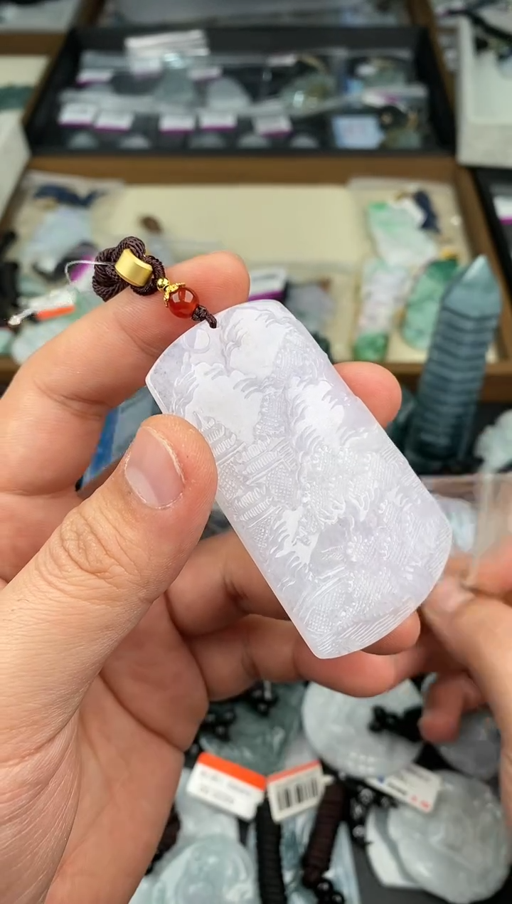 【闪购商品】翡翠颈饰未镶嵌   天然翡翠，一物一图