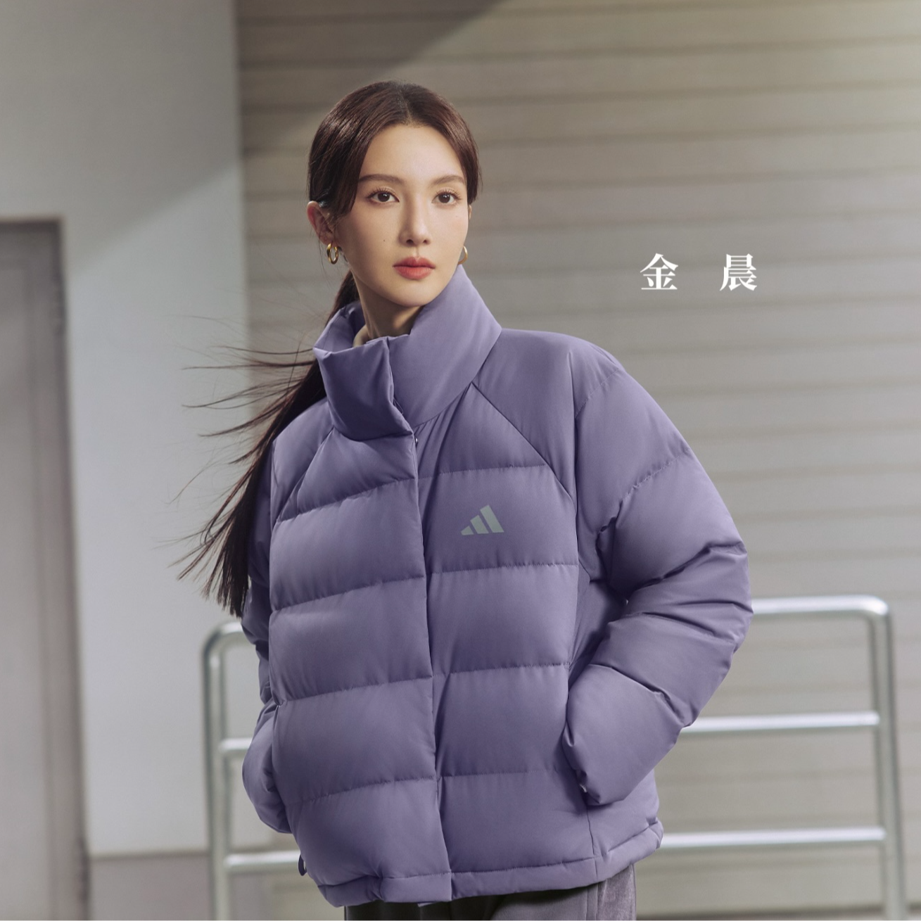 阿迪达斯 （adidas）女子W HELIONIC RLX休闲时尚羽绒服KQ5531