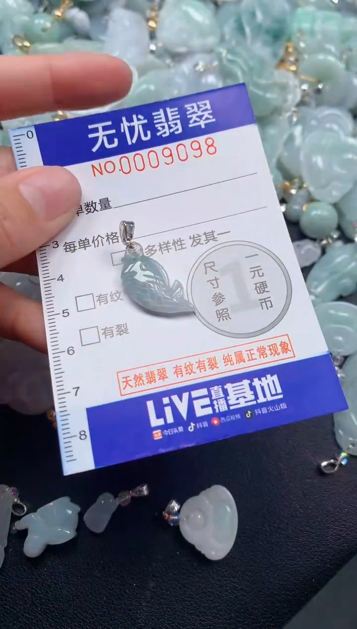 颈饰未镶嵌翡翠9098