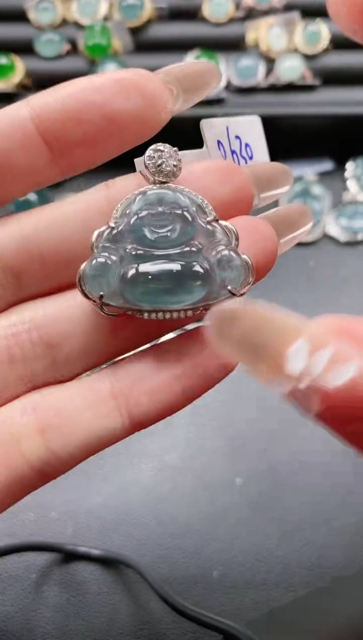 【闪购商品】翡翠戒指银S925镶嵌51151