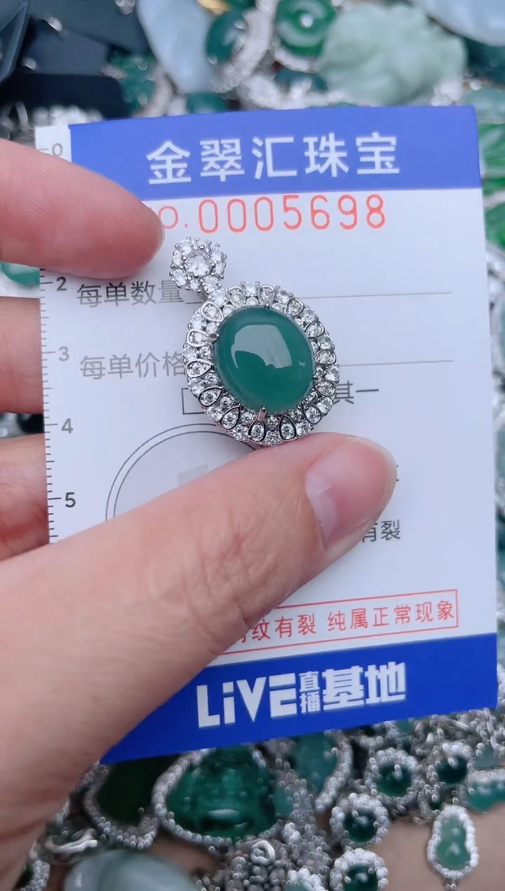 【闪购商品】翡翠颈饰未镶嵌5698.....1