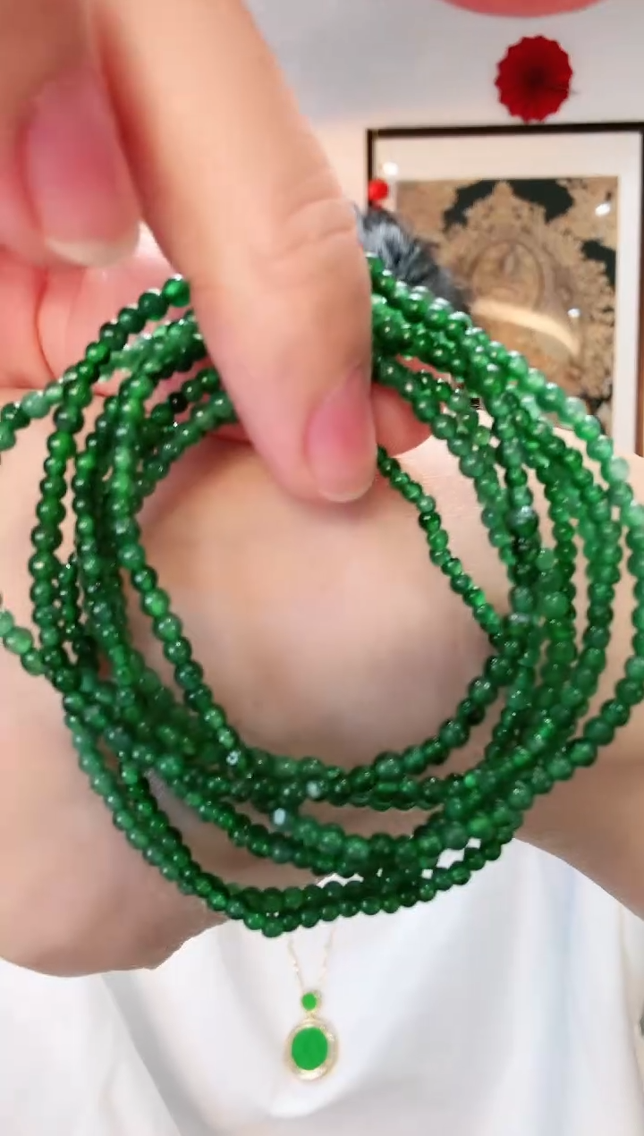 【闪购商品】翡翠颈饰未镶嵌珠串/多样性发货一件