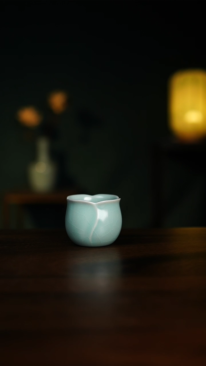 【闪购商品】仿古釉 支钉烧 郁金香杯 一级