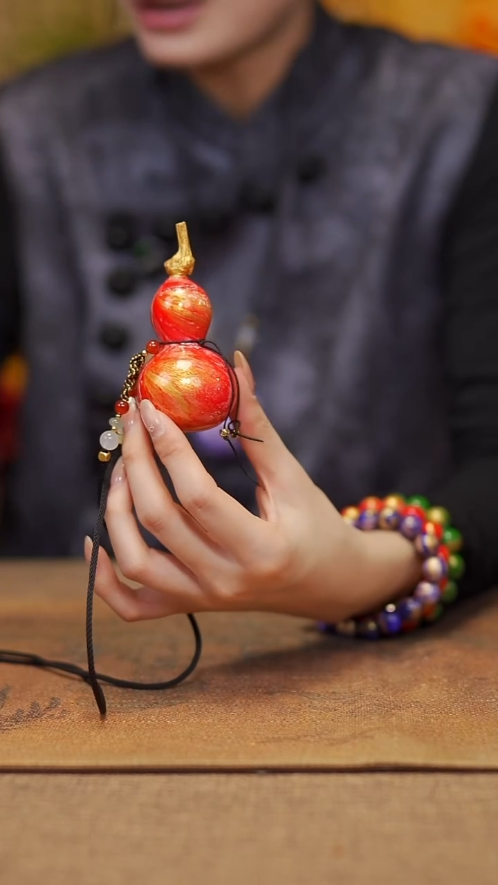 【闪购商品】511宴禾堂大漆脖挂葫芦68