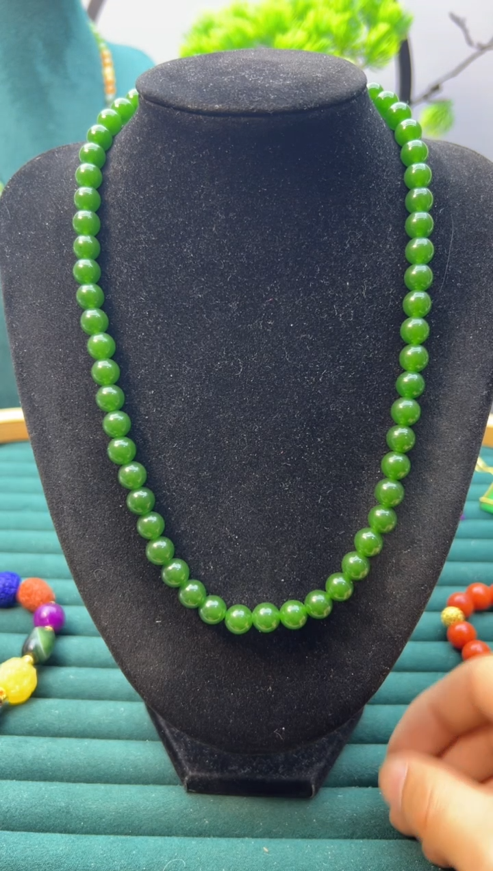 【闪购商品】和田玉手链银S925镶嵌X150