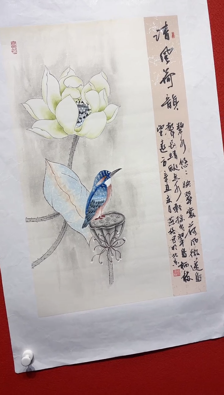 国画秦燕格国画手绘作品Y15