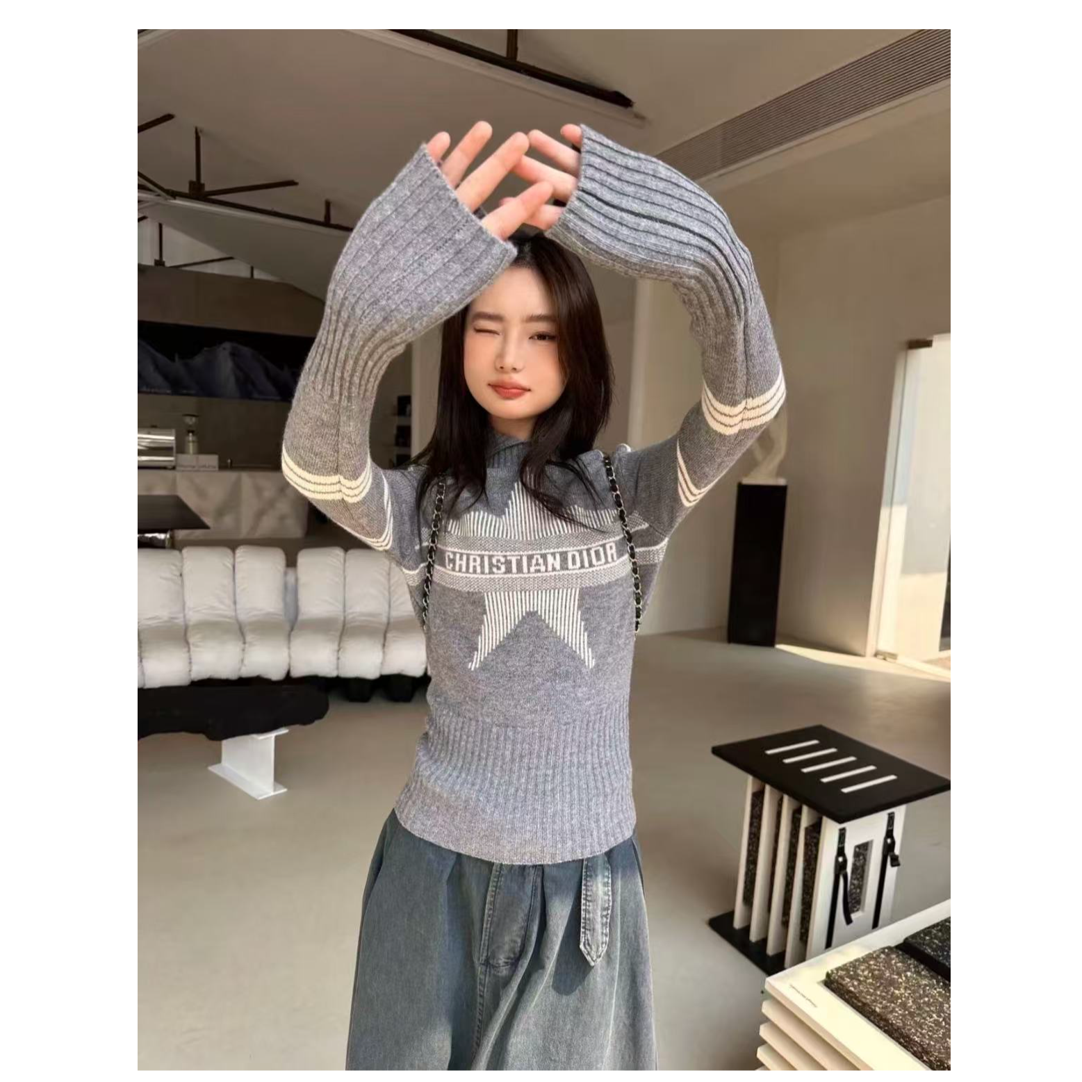 未使用 DIOR/迪奥 双双臻选/ac10018/DIOR上衣/