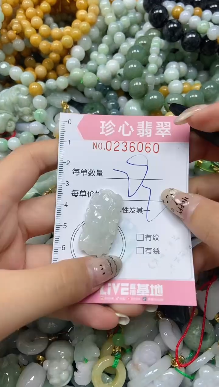 翡翠未镶嵌颈饰闪购0236060
