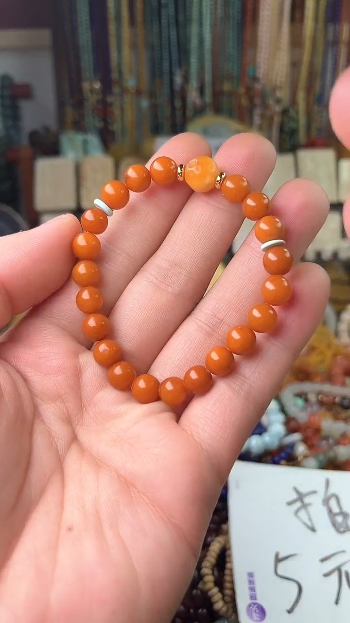 【闪购商品】琥珀裸石未镶嵌（一物一件）5394