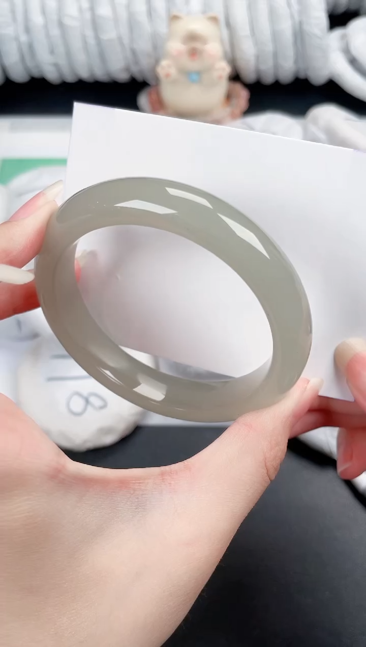 石英质玉手镯未镶嵌50-60.8