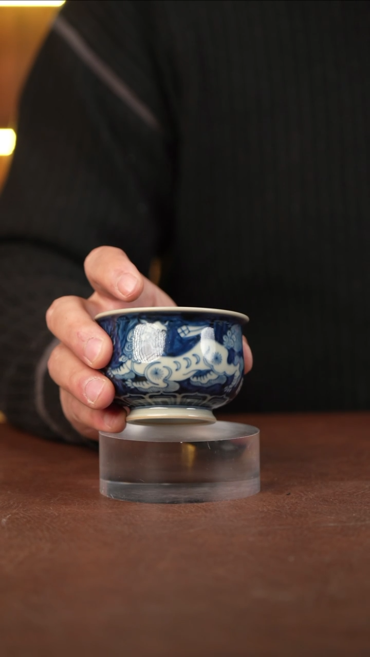 热****张景德镇手工手绘茶器 