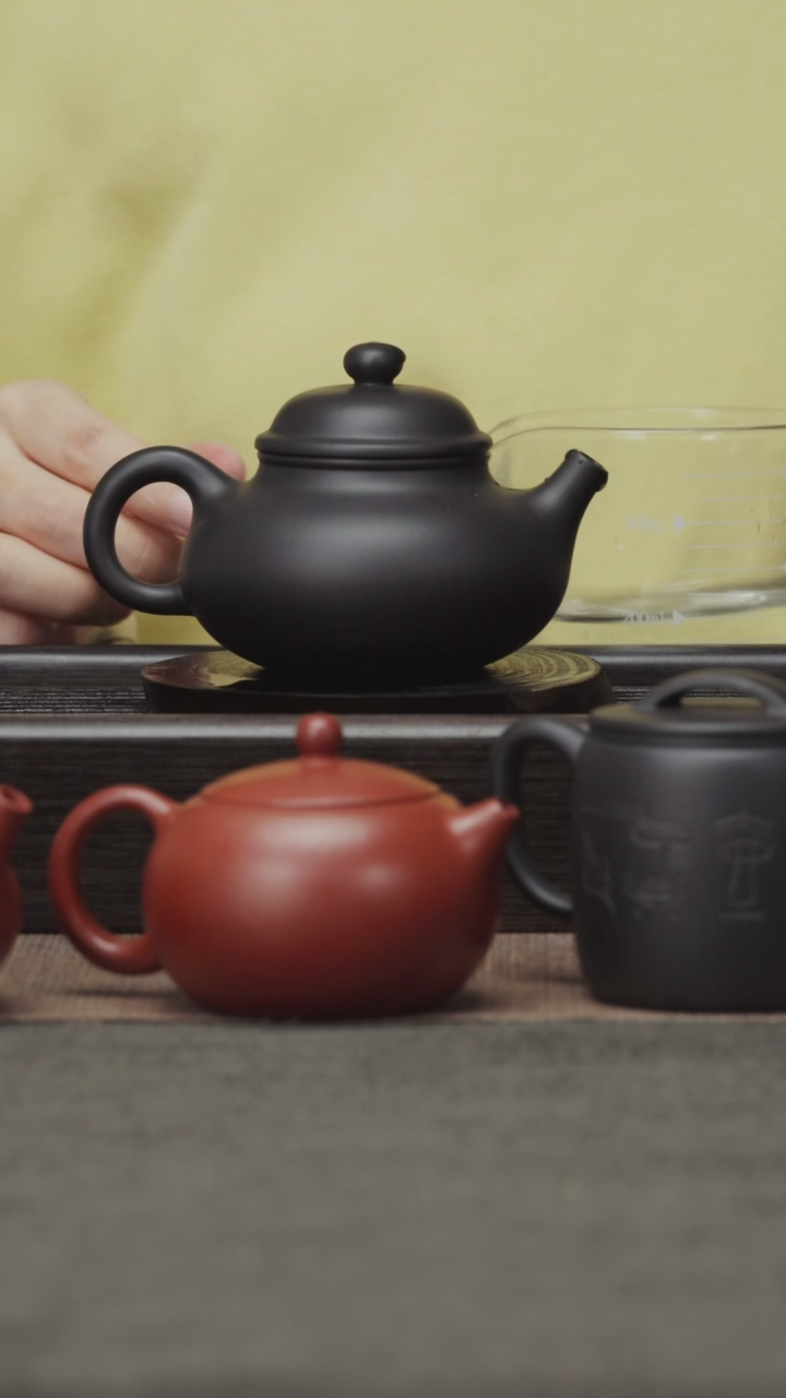 【闪购商品】紫砂茶壶老紫泥还原烧容天约180CC-半手