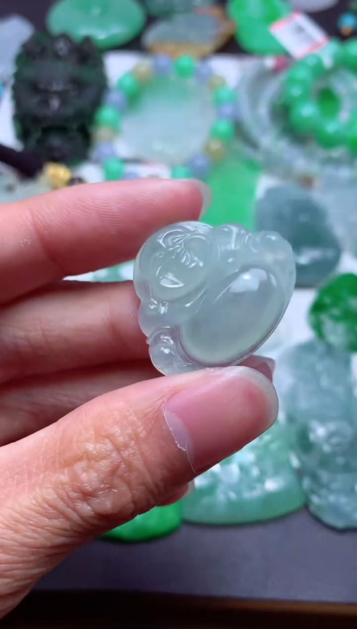 【闪购商品】翡翠颈饰未镶嵌天然翡翠