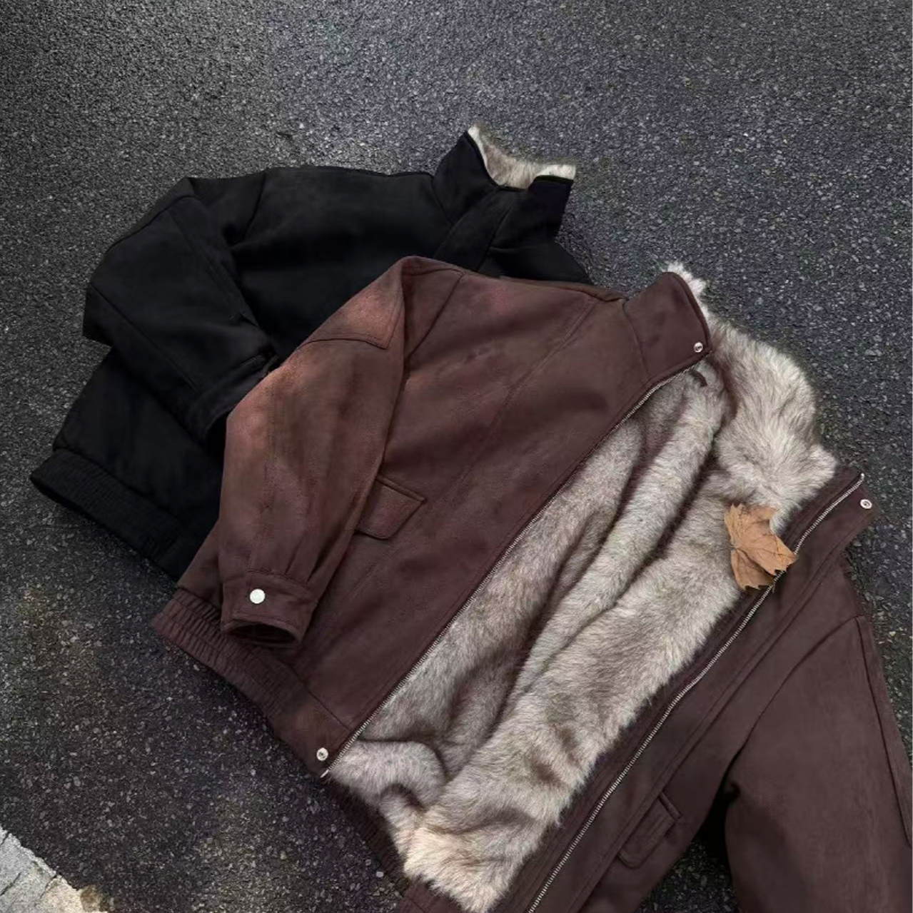 新款座山雕棉服外套男女同款百搭时尚潮流极简冬季加厚