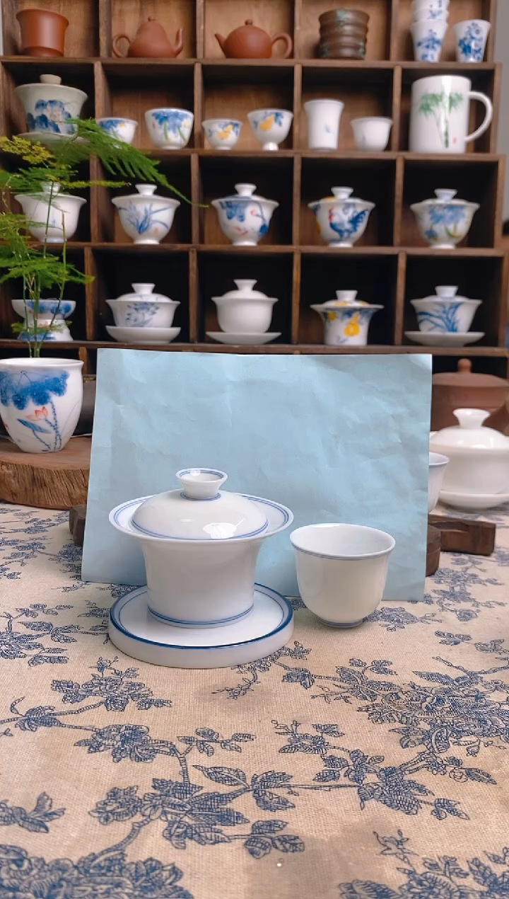 【闪购商品】盖碗/杯群芳斋闪购链接（以闪拍图片为准）