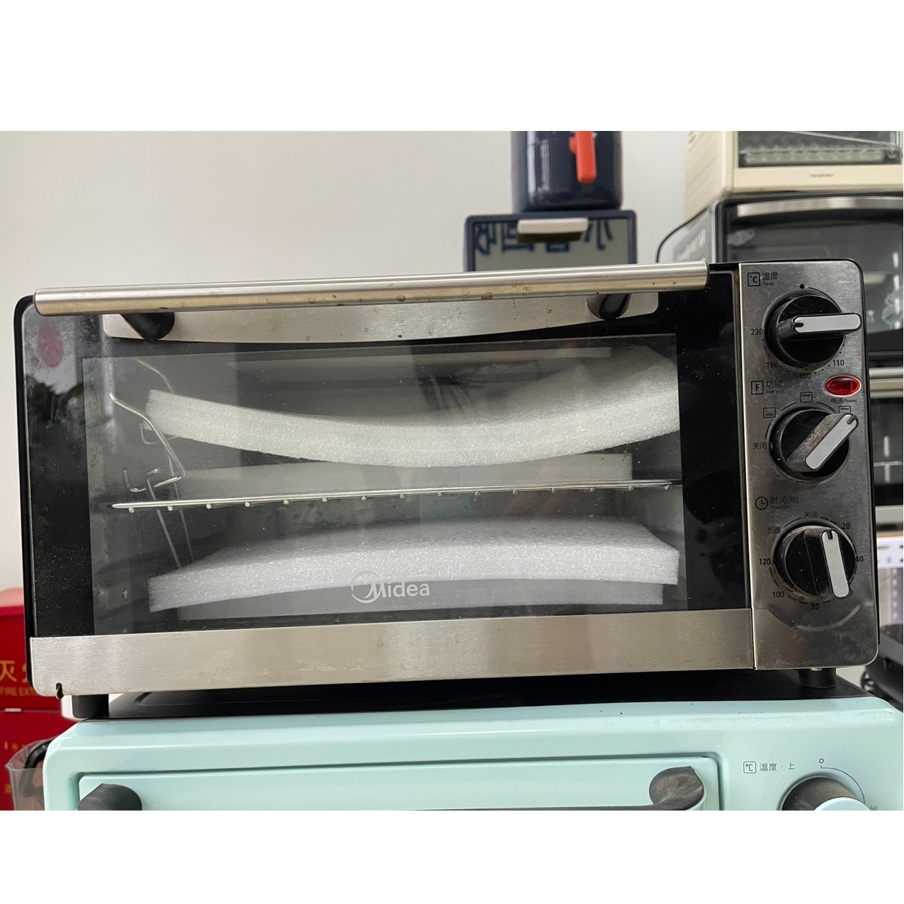 9新 Midea/美的 【二手】华中仓电烤箱小型家用全自动智能