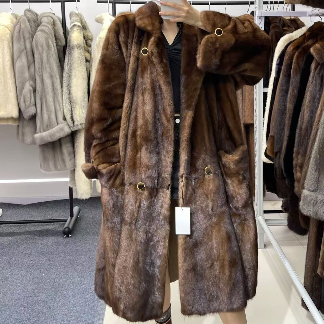 天然进口中古皮草外套气质 冬季时尚(8k-16k)