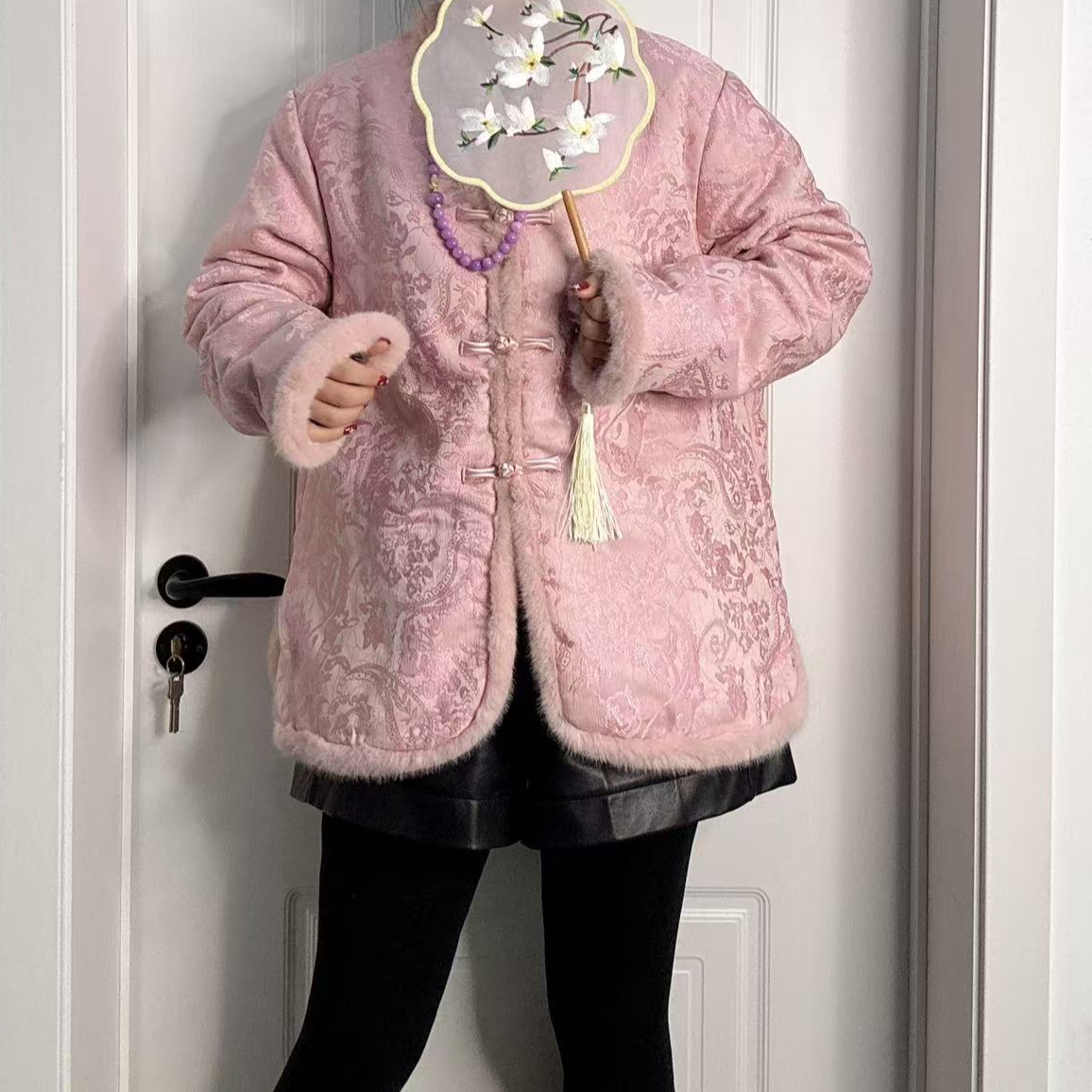 XIE3 国风显瘦百搭外套6618