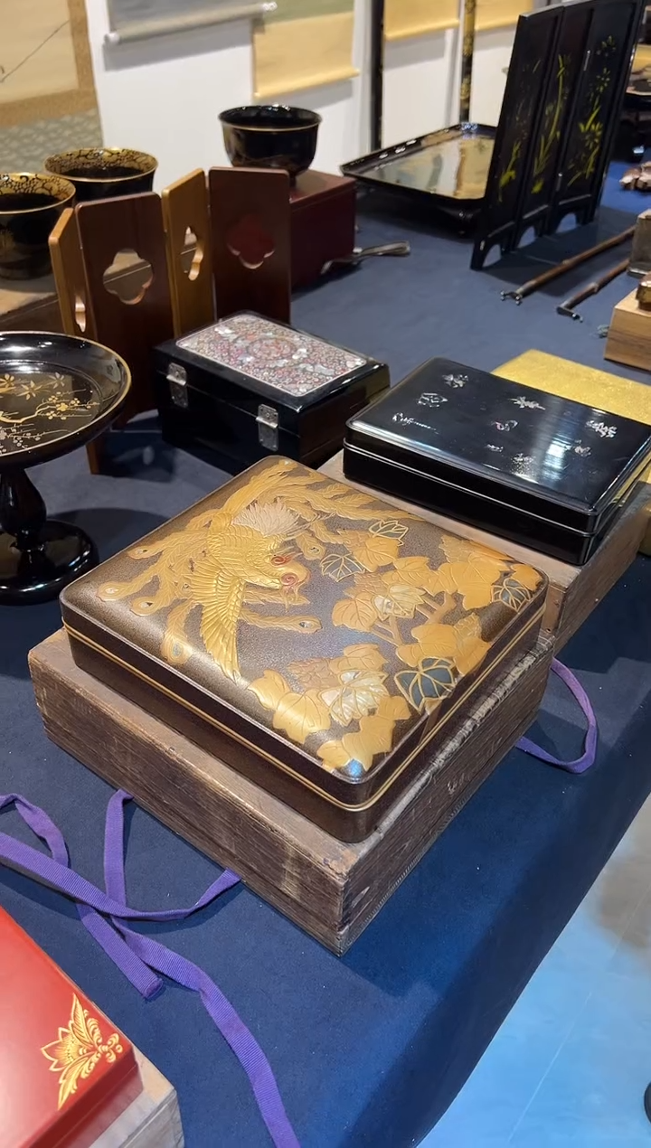 许*斌尾形光琳 砚盒 大漆漆器大漆漆器