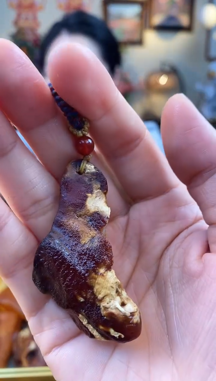 未镶嵌琥珀颈饰吊坠