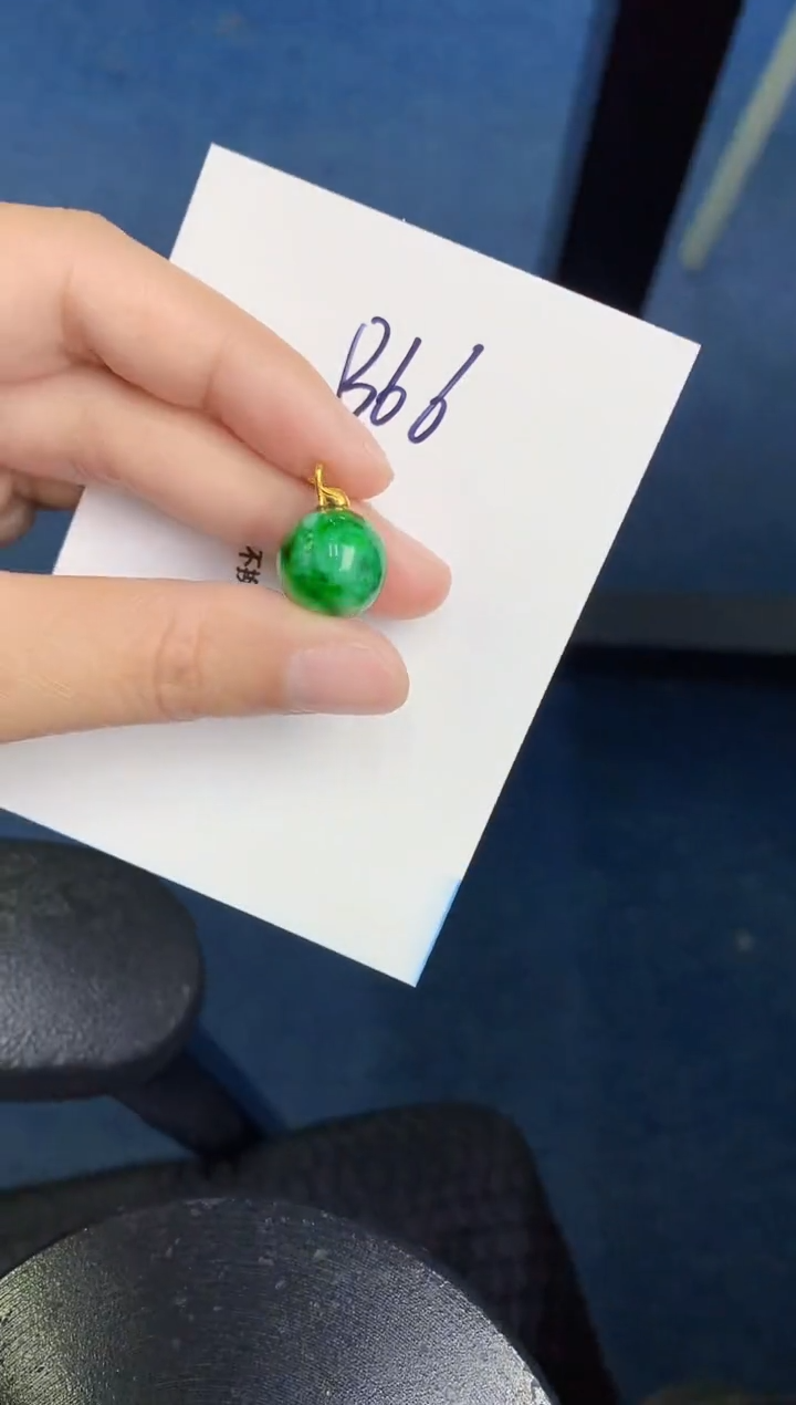 【闪购商品】翡翠颈饰18K金镶嵌000000000