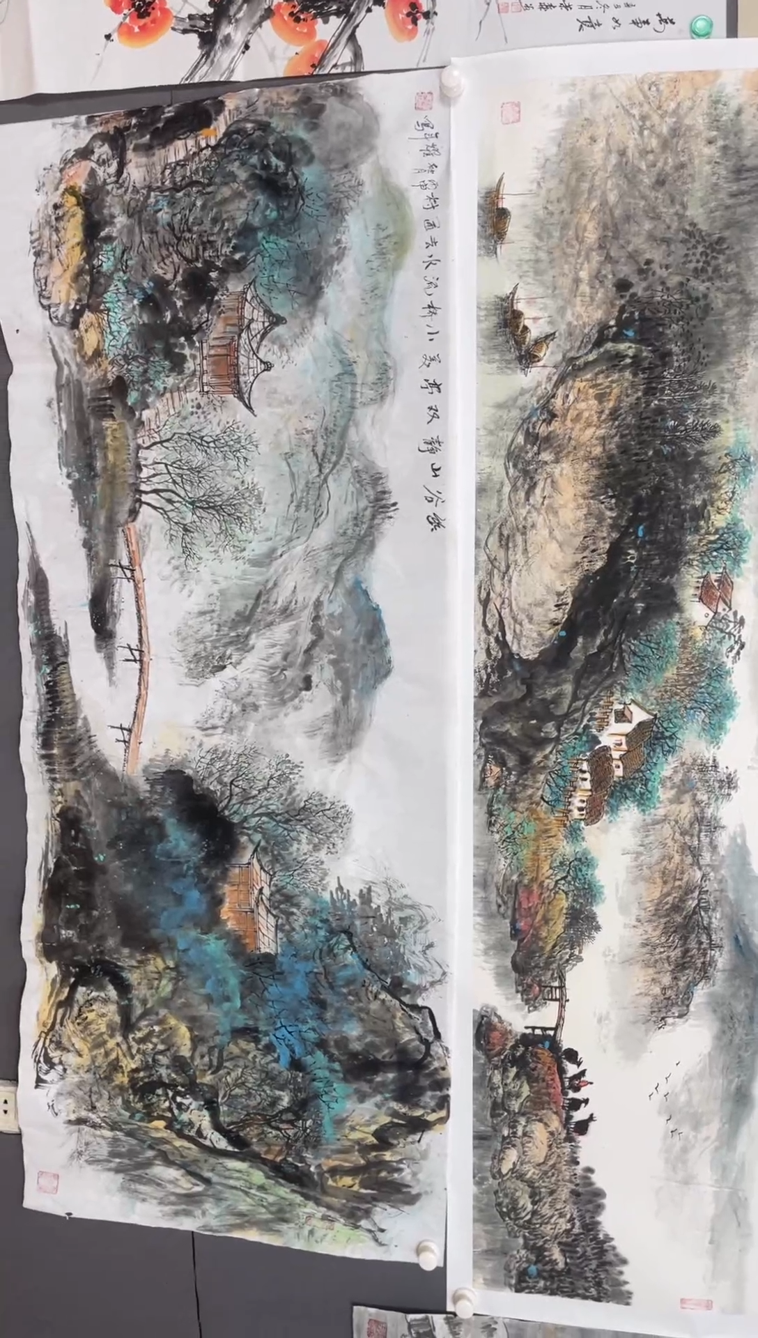 国画不*国画山水花鸟作品