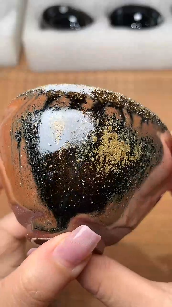 茶盏建窑建盏 茶盏一只