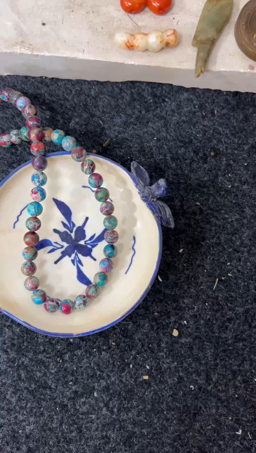 瓷片手工，手绘，瓷器